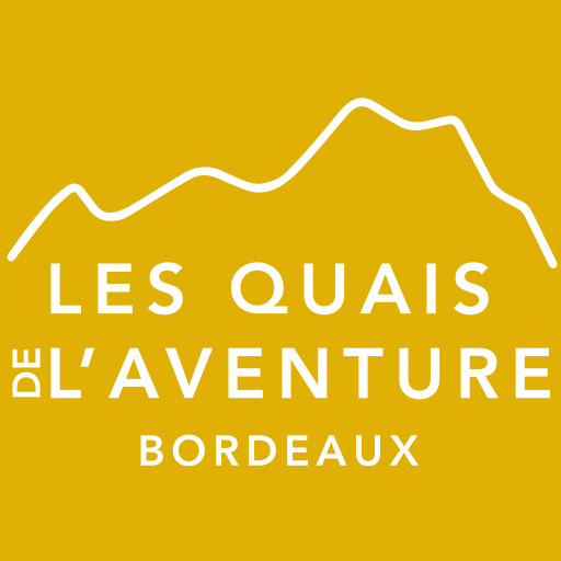 Logo du Festival Les Quais de l'Aventure créé par l'Association Forum de l'Aventure et de la Solidarité